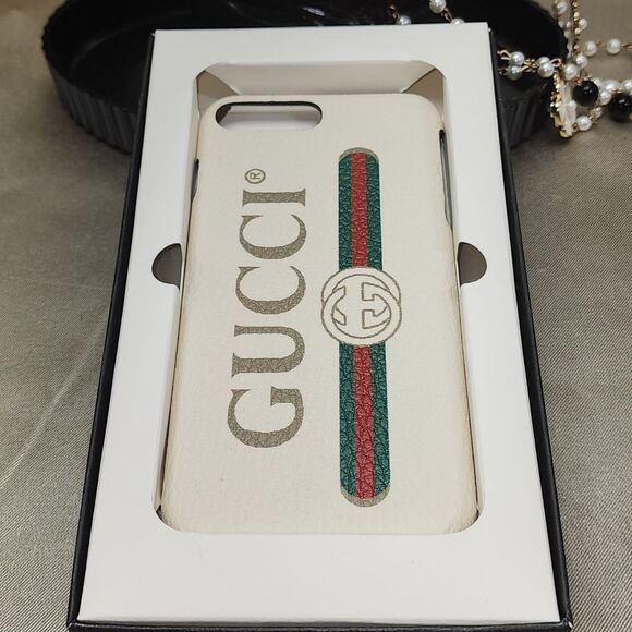 NIB Authentic Gucci IPhone 8 Phone Case - Picture 7 of 8